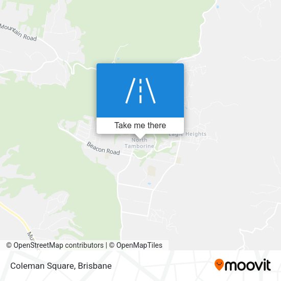 Coleman Square map