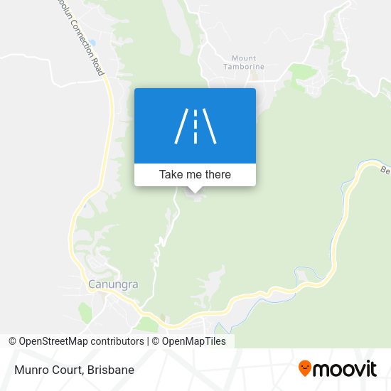 Munro Court map
