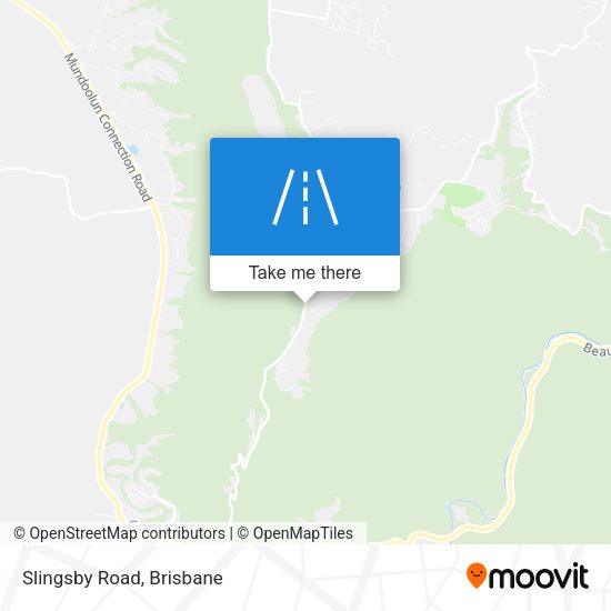 Slingsby Road map