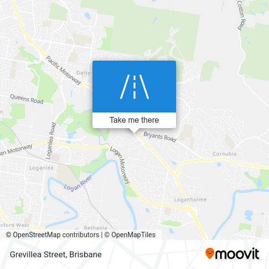 Grevillea Street map