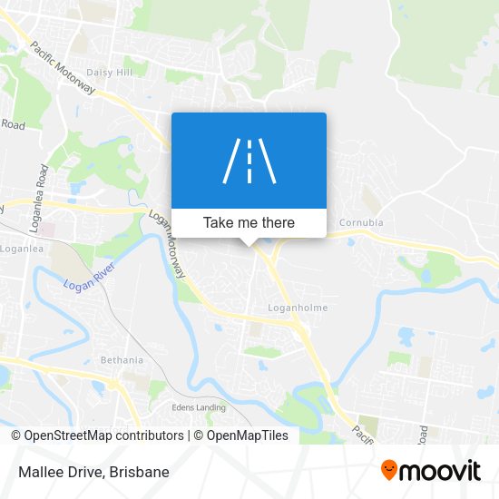 Mallee Drive map
