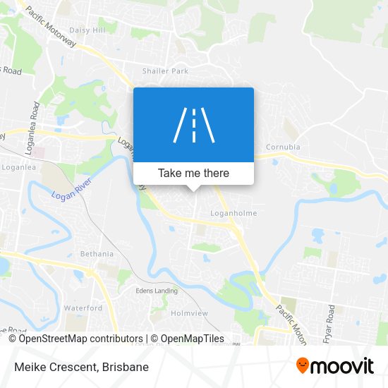 Meike Crescent map