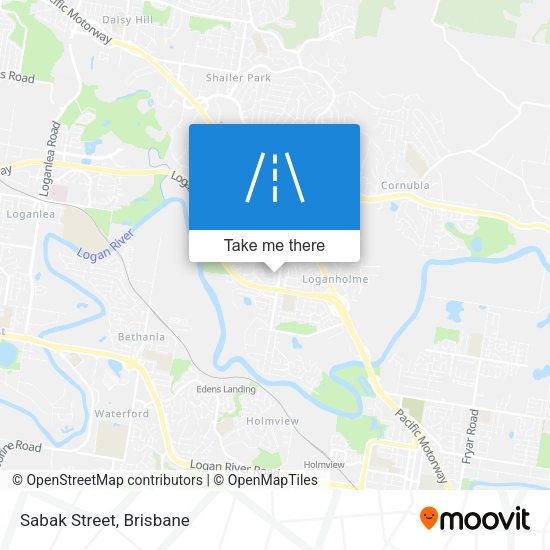 Sabak Street map