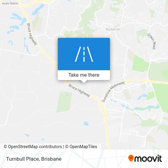 Turnbull Place map