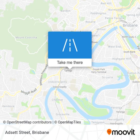 Adsett Street map