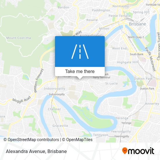 Alexandra Avenue map
