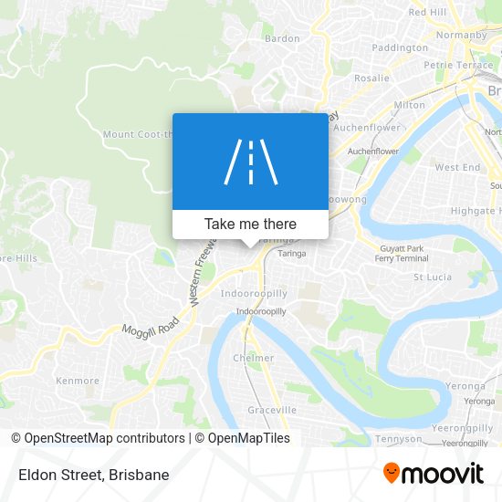 Eldon Street map