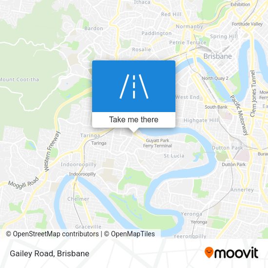 Gailey Road map