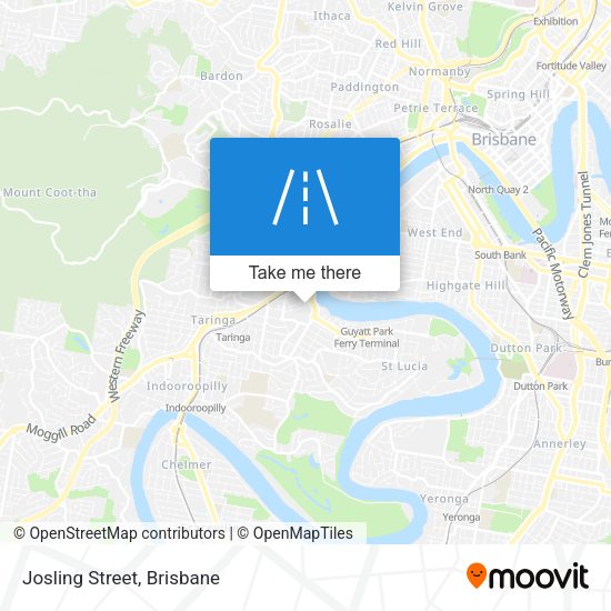Josling Street map