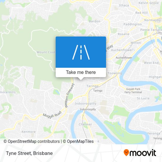 Tyne Street map