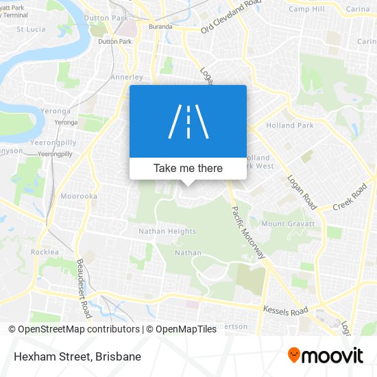 Hexham Street map