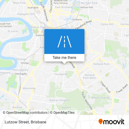 Lutzow Street map