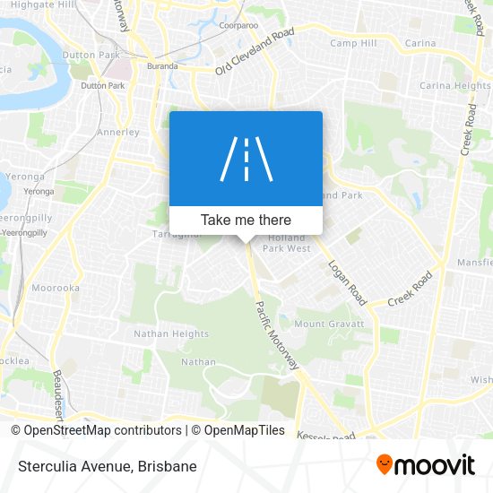 Sterculia Avenue map