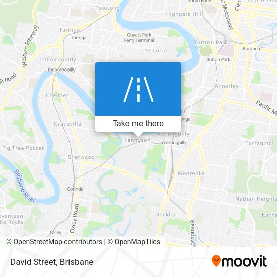 David Street map