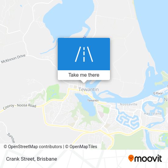 Crank Street map