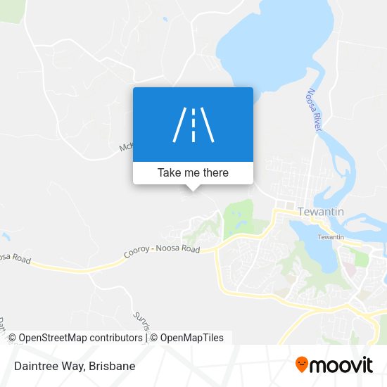 Daintree Way map