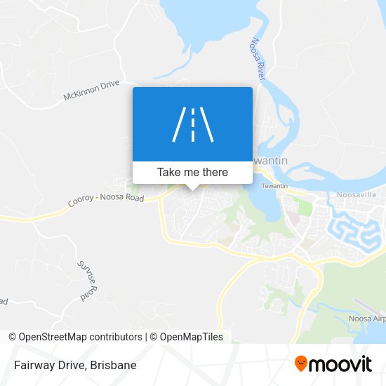 Fairway Drive map