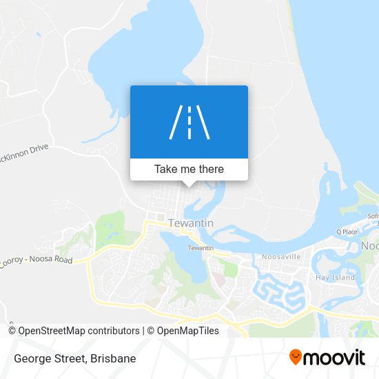 George Street map