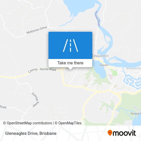 Gleneagles Drive map