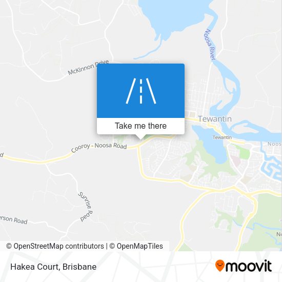 Hakea Court map