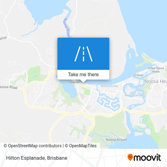 Hilton Esplanade map