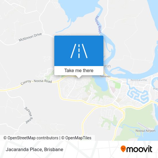 Jacaranda Place map