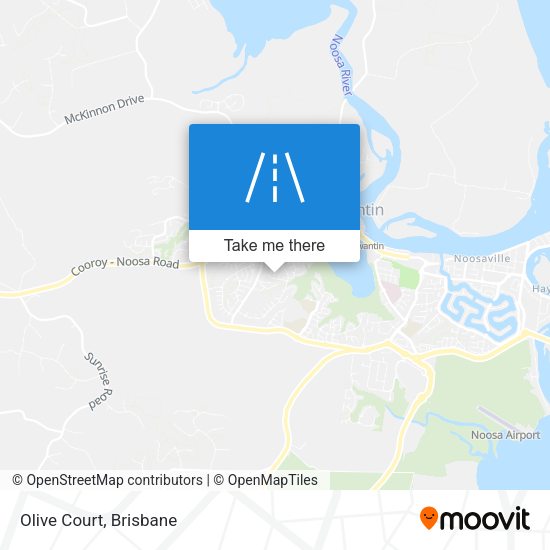 Olive Court map