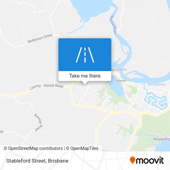 Stableford Street map
