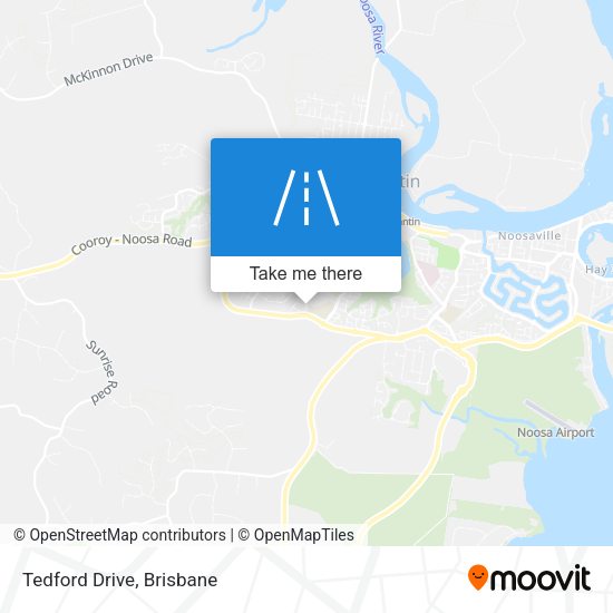Tedford Drive map