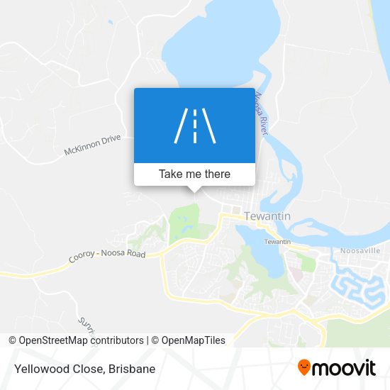 Yellowood Close map