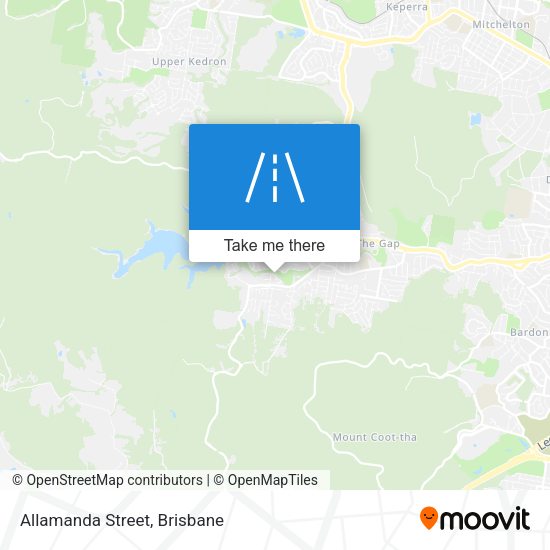Allamanda Street map