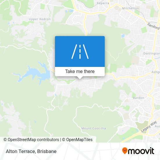 Alton Terrace map