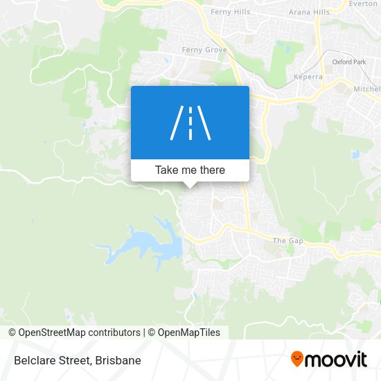 Belclare Street map