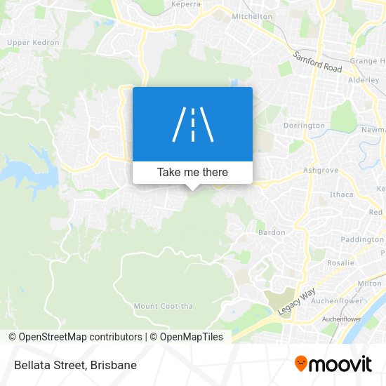 Bellata Street map