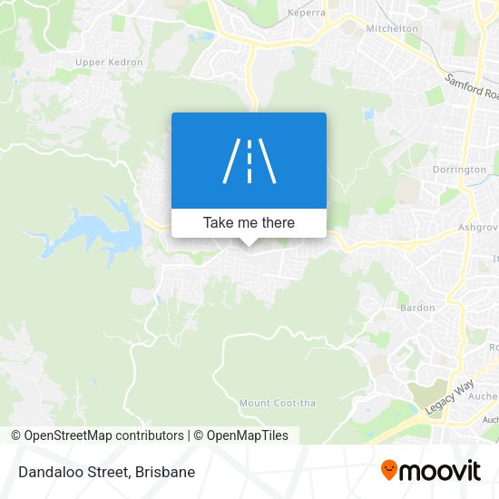 Dandaloo Street map