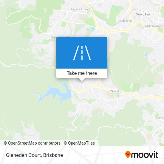 Gleneden Court map