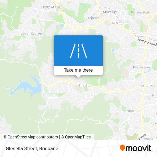 Glenella Street map