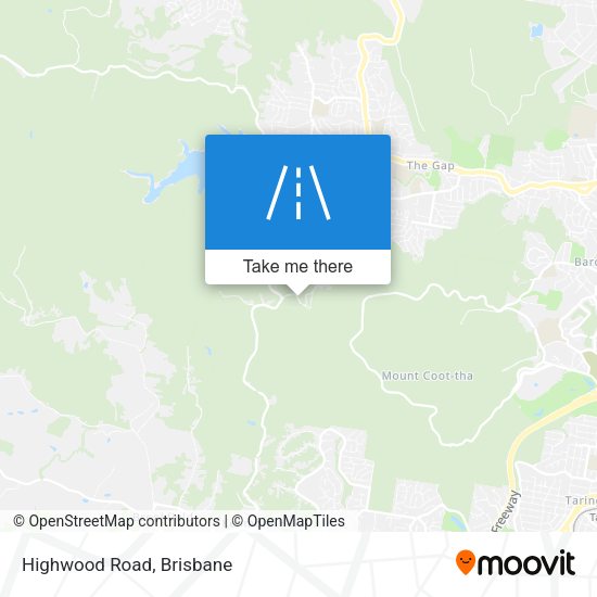 Highwood Road map