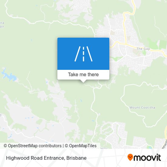 Highwood Road Entrance map