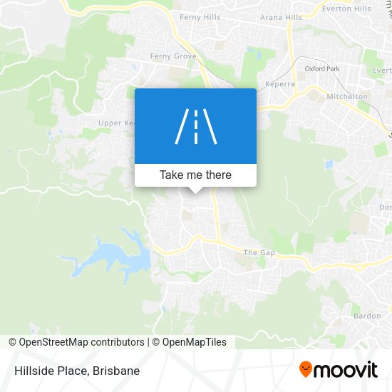 Hillside Place map