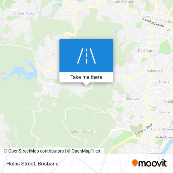 Hollis Street map