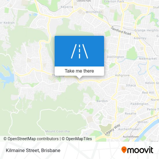 Kilmaine Street map