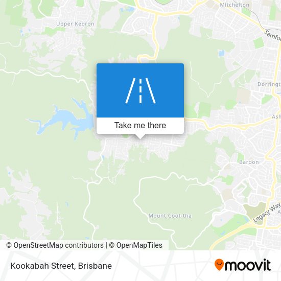 Kookabah Street map