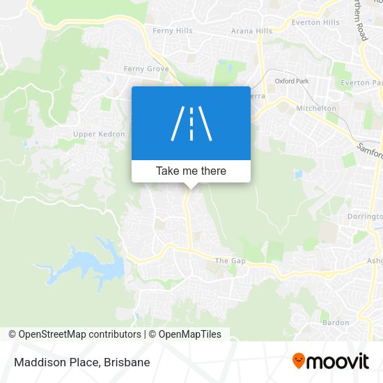 Maddison Place map