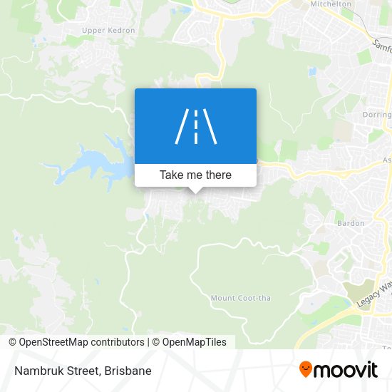 Nambruk Street map