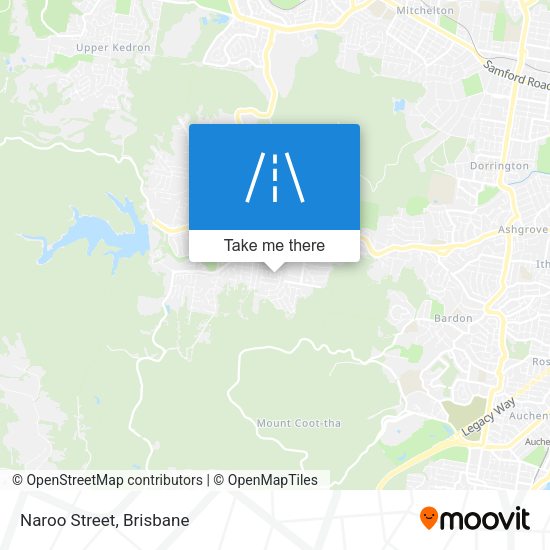 Naroo Street map