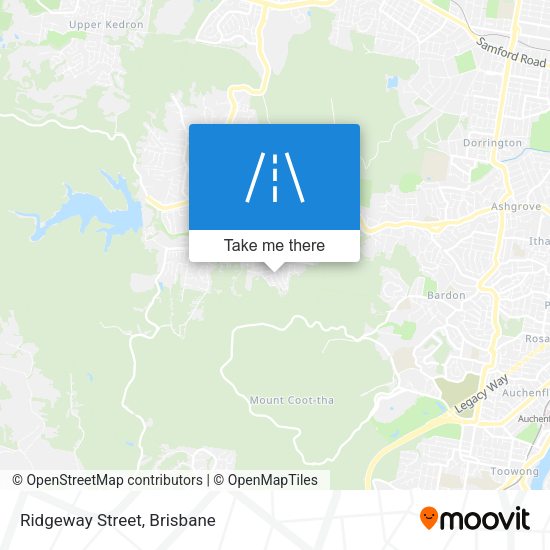 Ridgeway Street map