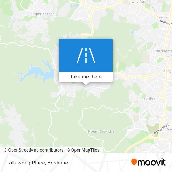 Tallawong Place map