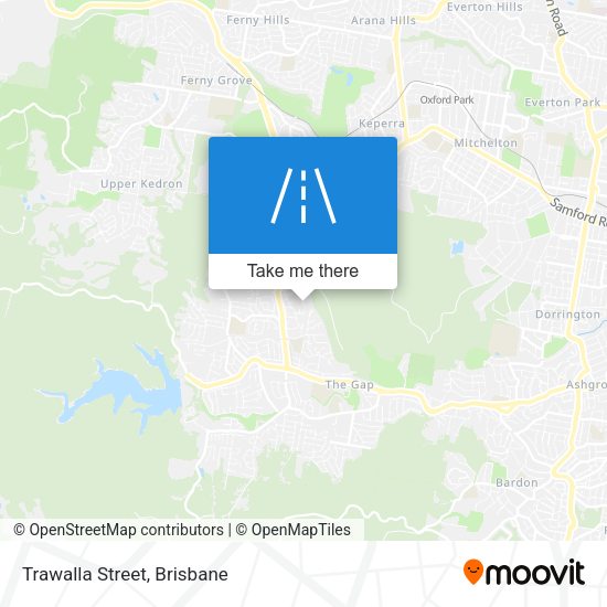 Trawalla Street map