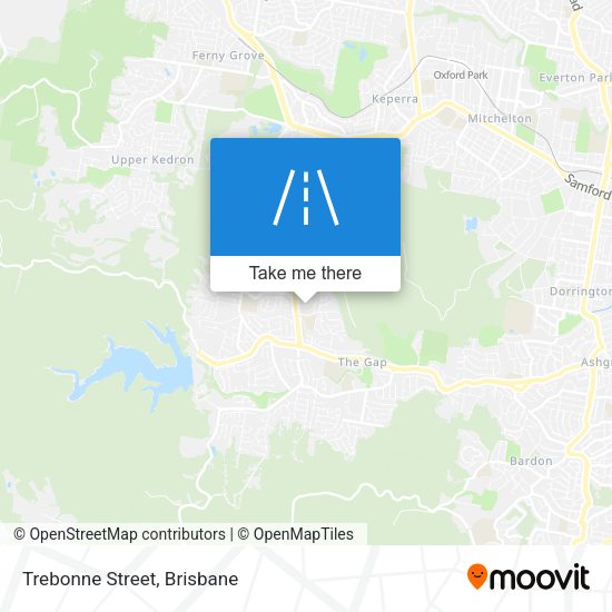 Trebonne Street map